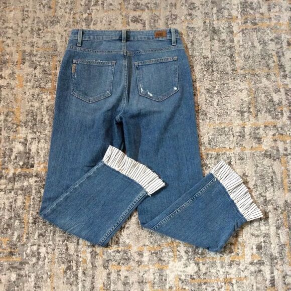 SUPER COOL PAIGE SARAH JEANS! EUC! SIZE 27 - Picture 10 of 13